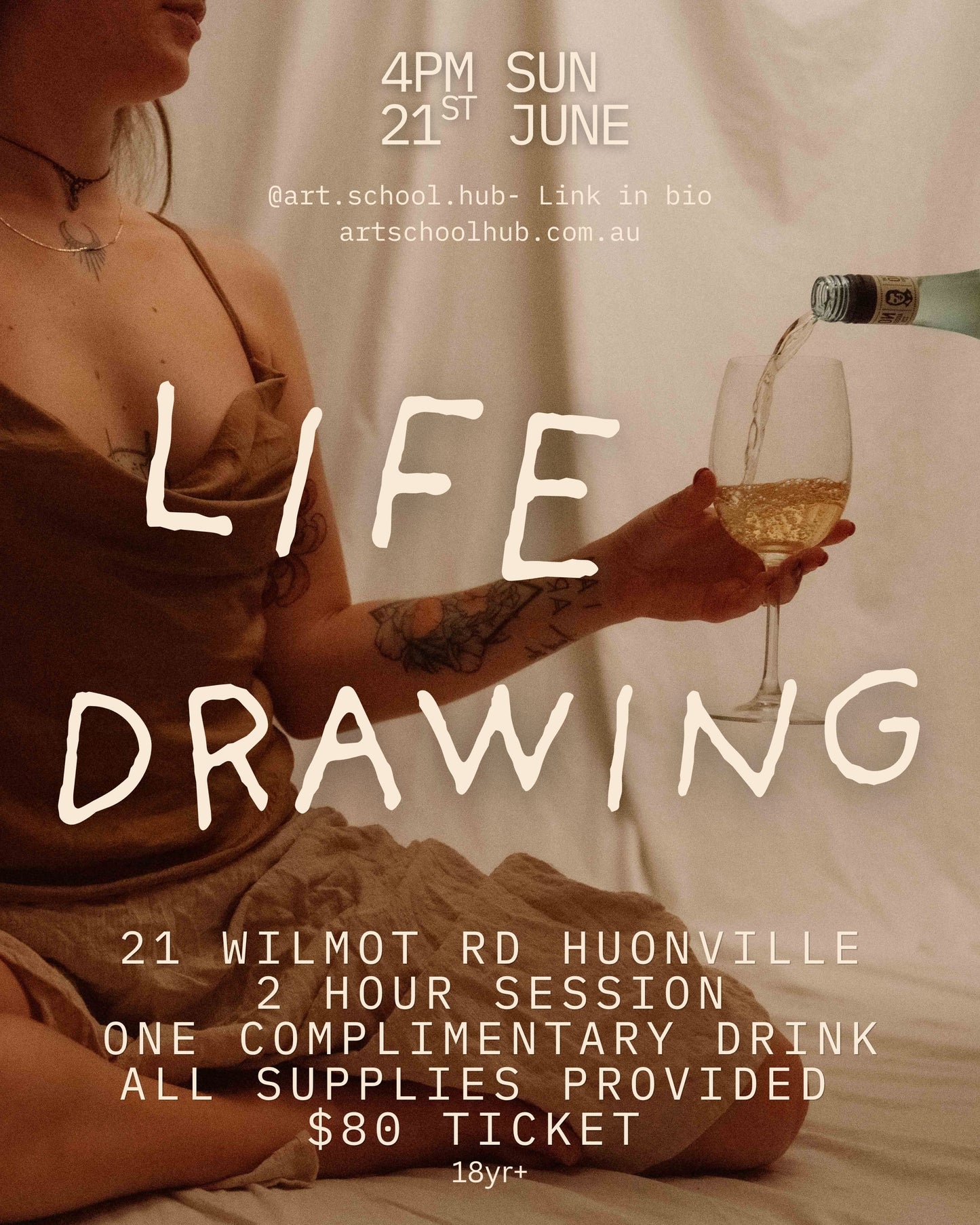 Life Drawing 21st June - Huonville