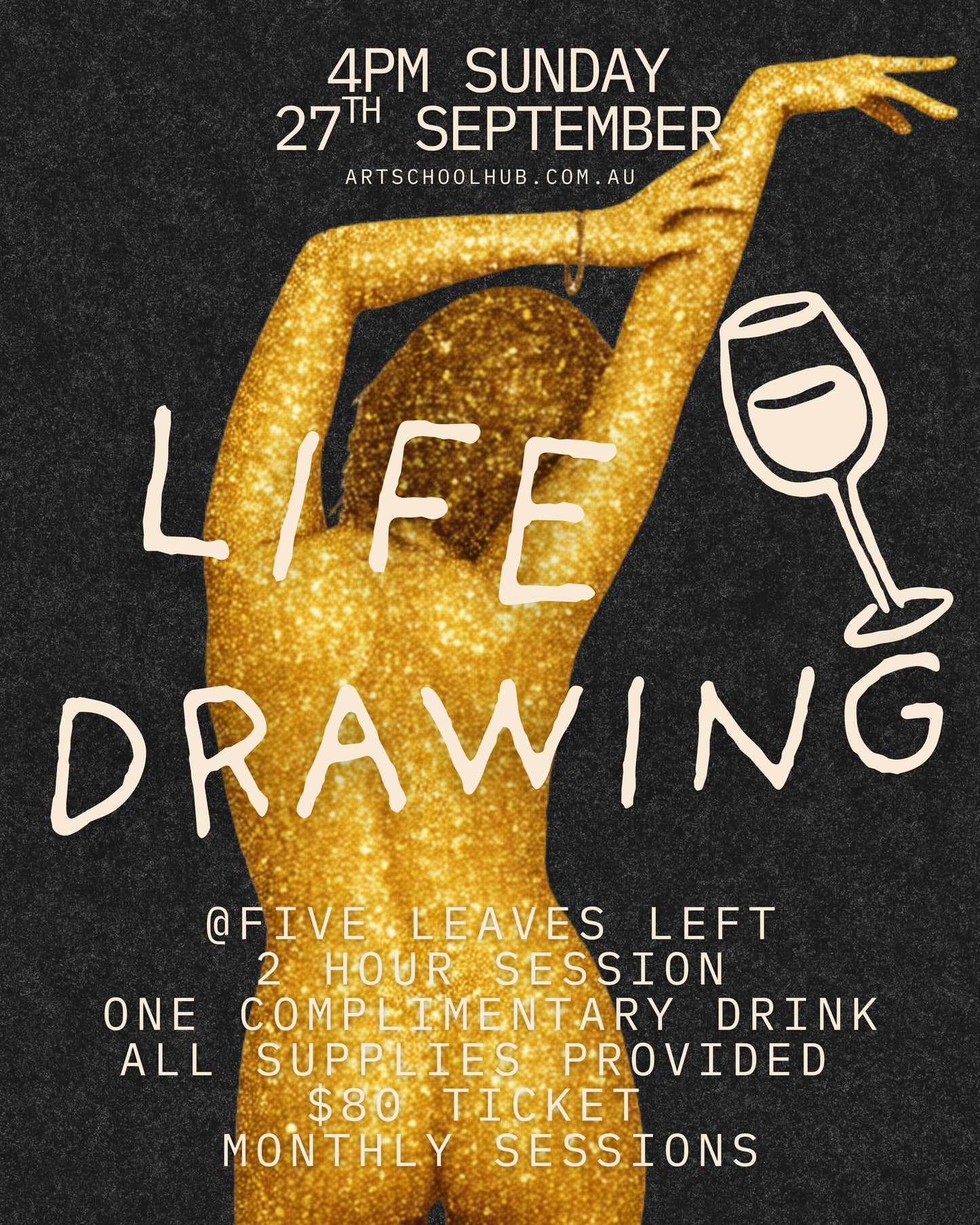 September Life Drawing- Hobart